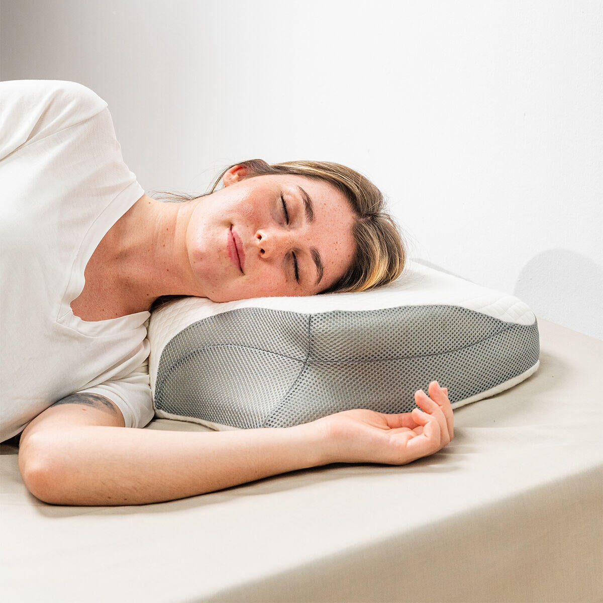 Almohada Cervical Ergonómica 3 en 1 – Descanso y Comodidad Total